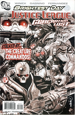 EN - Justice League: Generation Lost (2010) #16A