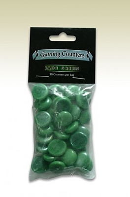 Countery - Opaque Gaming Counters - Jade Green
