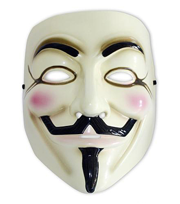 V jako Vendeta - Maska: Guy Fawkes