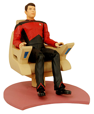 Star Trek - TNG: William Riker with Command Chair