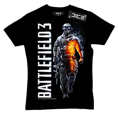 Battlefield 3 - Tričko Smoking Soldier
