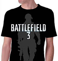 Battlefield 3 - Tričko Stencil L