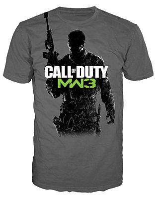 Call of Duty: Modern Warfare 3 - Tričko Gunner Grey