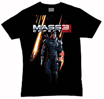 Mass Effect 3 - Tričko Keyart L