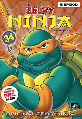 DVD - Želvy Ninja 34