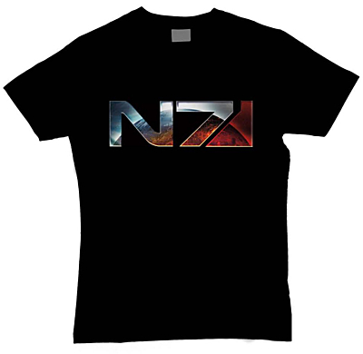 Mass Effect 3 - Tričko N7 Logo