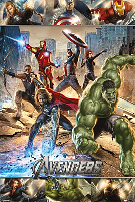 Avengers - plakát - Action 61 x 91 cm