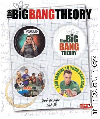 Big Bang Theory - Placky 4ks Set A