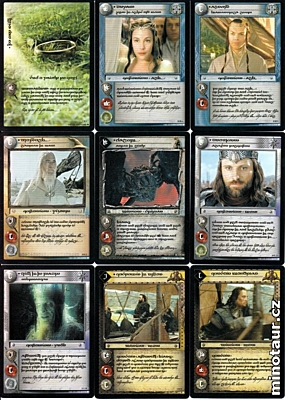 LOTR TCG - Return of the King Anthology 17 Elvish Card Set
