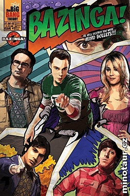 Teorie velkého třesku - plakát - Bazinga 61 x 91cm (Big Bang Theory Poster)