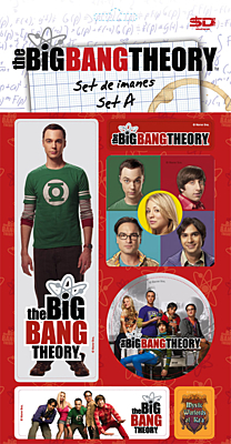 Big Bang Theory - Magnety Set A