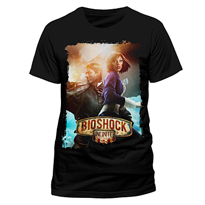 BioShock: Infinite - Tričko Booker a Elizabeth