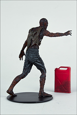Walking Dead - S5 Charred Zombie Action Figure