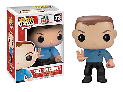Big Bang Theory - Sheldon Star Trek Uniform POP Vinyl Figure