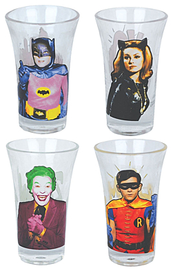 Batman: Classic TV Series - sada 4 skleniček