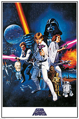 Star Wars - plakát - A New Hope 61x91 cm