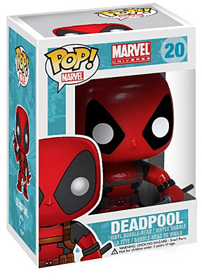 Marvel Comics - Deadpool POP Vinyl Bobble-Head Figure