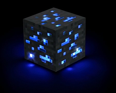 Minecraft - Noční světlo Diamond Ore