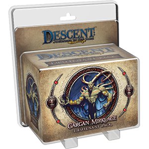 Descent 2nd Edition - Gargan Mirklace Lieutenant Pack