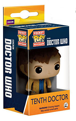 Doctor Who - 10th Doctor POP Vinyl klíčenka