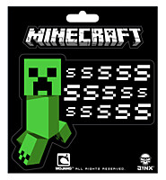 Minecraft - samolepky Creeper SSSsss