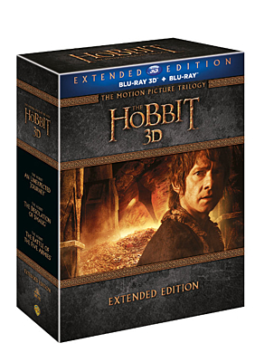 BD - Hobit kolekce 1-3 - Prodloužená verze (15 Blu-ray 3D+2D)