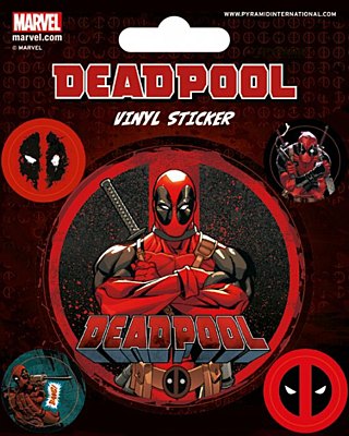 Deadpool - Sada samolepek
