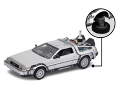 Back to the Future 2 - Diecast Model 1/24 - 81 DeLorean LK Coupe Fly Wheel