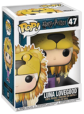Harry Potter - Luna Lovegood Lion Head POP Vinyl figurka