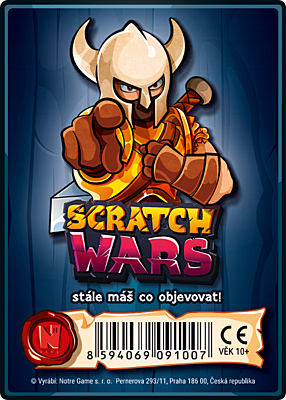 Scratch Wars - 1. edice - Karta hrdiny