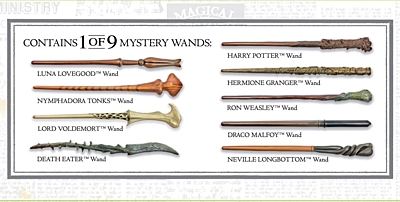 Harry Potter - Mystery Wand (Kouzelnická hůlka)