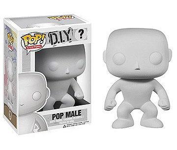 POP Custom - Blank Male POP Vinyl Figure