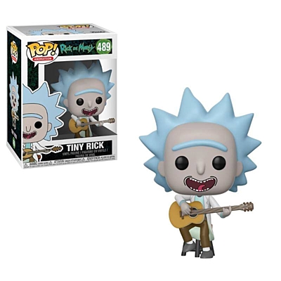Rick and Morty - Tiny Rick with Guitar POP Vinyl Figure