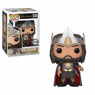 Lord of the Rings - King Aragorn Exclusive POP Vinyl Figure