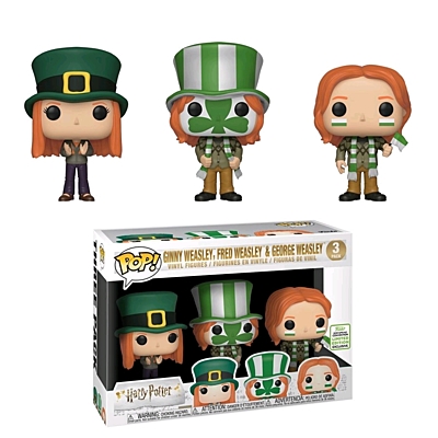 Harry Potter - Ginny, Fred and George 3-pack ECCC 2019 Exclusive Limited POP Vinyl Figure