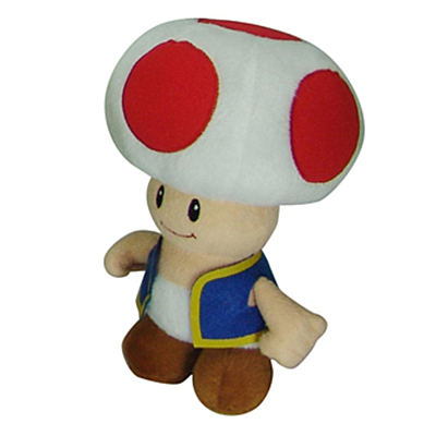 Super Mario - Plyšák Toad 20 cm