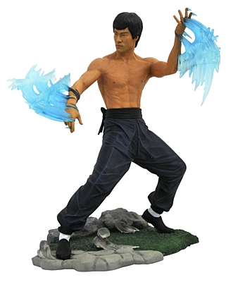 Bruce Lee - "Water" Bruce Lee Gallery PVC Statue 23 cm