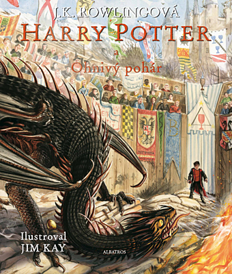 Harry Potter a ohnivý pohár (ilustrované vydání) (1. vydání)