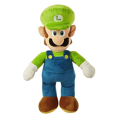 Super Mario - Jumbo plyšák Luigi 50 cm