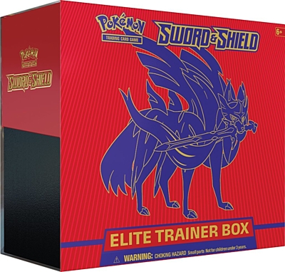 Pokémon: Sword and Shield Elite Trainer Box - Zacian