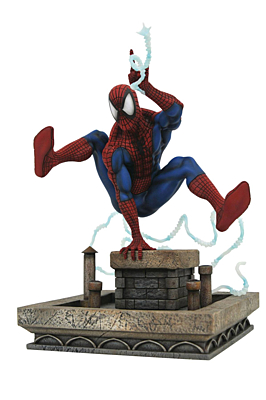 Spider-Man - Spider-Man 1990s Marvel Gallery PVC Diorama 20 cm