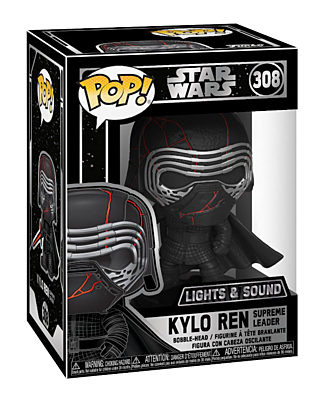 Star Wars - Episode IX - Kylo Ren Supreme Leader (Lights and Sound) POP Vinyl Bobble-Head Figure