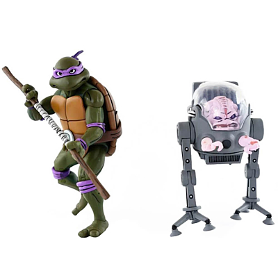 Teenage Mutant Ninja Turtles (TMNT) - Donatello vs. Krang Action Figure (54078)