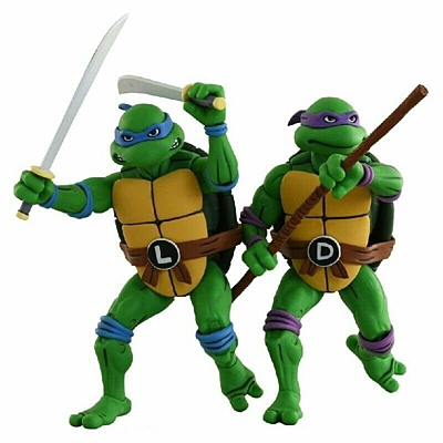 Teenage Mutant Ninja Turtles (TMNT) - Leonardo and Donatello Action Figure (54102)