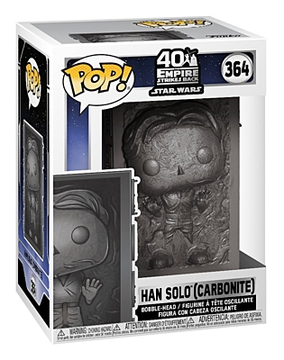 Star Wars - Han Solo (Carbonite) POP Vinyl Bobble-Head Figure