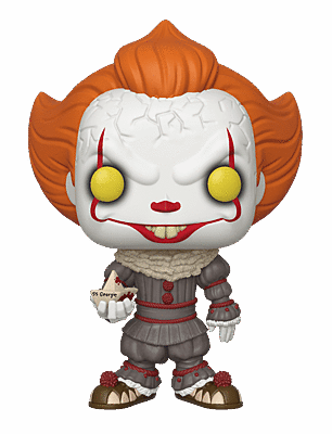It (To) Chapter 2 - Pennywise with Boat 25 cm POP Vinyl Figure
