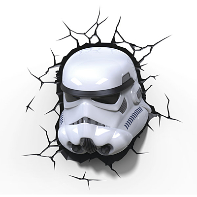 Star Wars 3D LED světlo - Stormtrooper