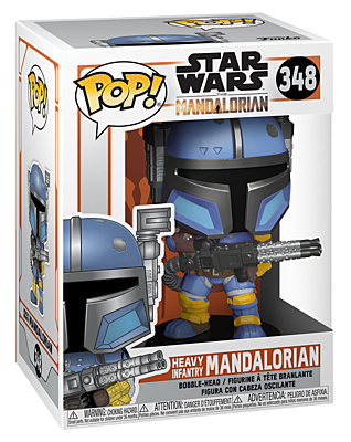 Star Wars: The Mandalorian - Heavy Infantry Mandalorian POP Vinyl Bobble-Head Figure