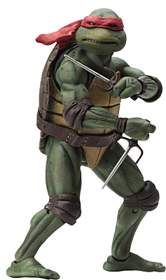 Teenage Mutant Ninja Turtles (TMNT) - 1990 Movie - Raphael Action Figure 18 cm