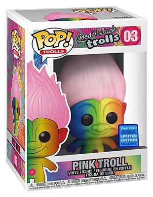 Good Luck Trolls - Pink Troll POP Vinyl Figure Convention Exclusive 2020